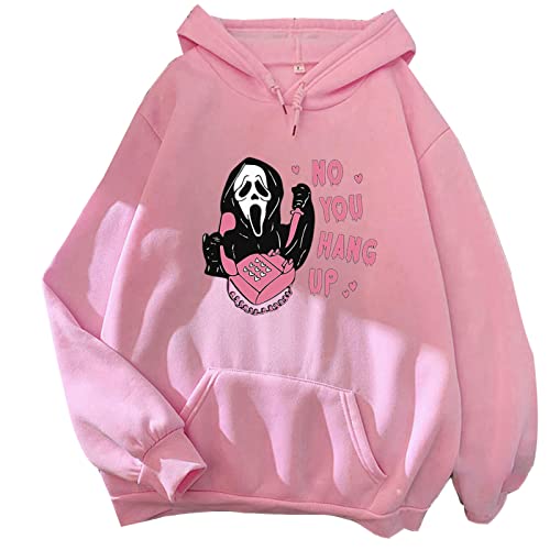 Tubaxing No You Hang Up First Hoodie Sweatshirt Männer Frauen Hoodies Frühling/Herbst Tops Halloween Hoody Harajuku Pullover von Tubaxing