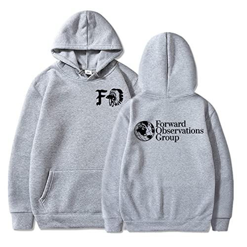 Tubaxing Vintage Forward Observations Group Hoodie Skelett Grafik Sweatshirts mit Kapuze Männlich Punk Pullover Harajuku Streetwear von Tubaxing