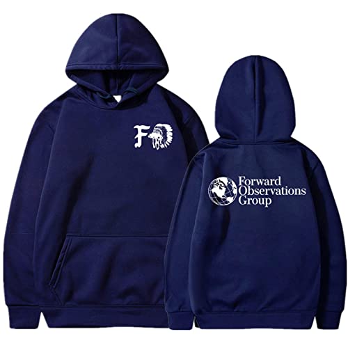 Tubaxing Vintage Forward Observations Group Hoodie Skelett Grafik Sweatshirts mit Kapuze Männlich Punk Pullover Harajuku Streetwear von Tubaxing