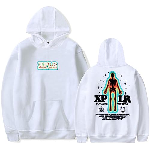 XPLR Sam and Colby Merch Hoodies für Männer/Frauen Streetwear Fashion Sweatshirt Langarm Pullover Top color2,M von Tubaxing