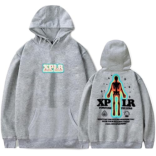 XPLR Sam and Colby Merch Hoodies für Männer/Frauen Streetwear Fashion Sweatshirt Langarm Pullover Top color3,M von Tubaxing