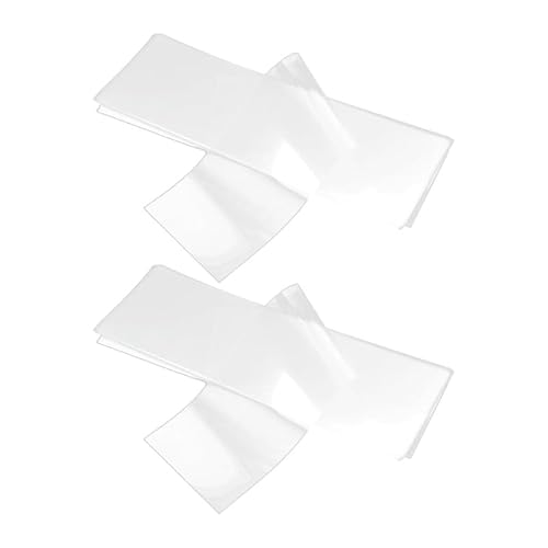 Tubayia 100 Stück Haarfärbepapier, Haarfärbe-Isolationsblatt, Haarbleichmittel, Highlight-Papier, Balayage-Blatt für Heimwerker (13x40cm) von Tubayia