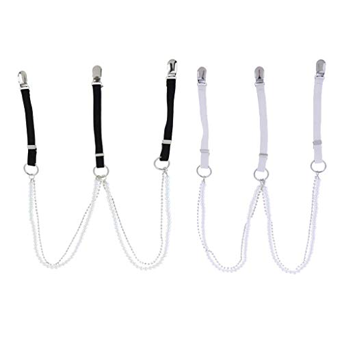 Tubayia 2 Stück Verstellbare Hosenträger Damen Hosen Träger Y Form Perlen Strass Gummiband Hosenträger Tubayia 2 Stück Verstellbare Hosenträger Damen Hosen Träger Y Form Perlen Strass Gummiband Hosenträger von Tubayia