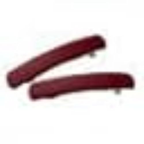 Tubayia 2Pcs Damen Haarspange, Vintage Haarschmuck Barrette, Automatische Tortoise Shell Haarspangen für Damen Mädchen Feines Haar und Mitteldickes Haar (Rot 9cm) von Tubayia