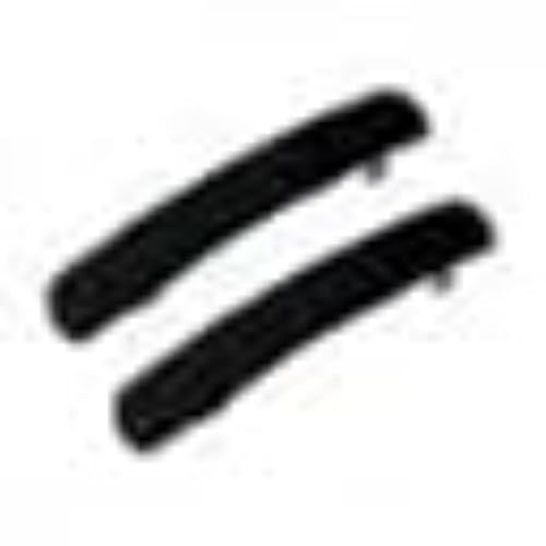 Tubayia 2Pcs Damen Haarspange, Vintage Haarschmuck Barrette, Automatische Tortoise Shell Haarspangen für Damen Mädchen Feines Haar und Mitteldickes Haar (Schwarz) von Tubayia