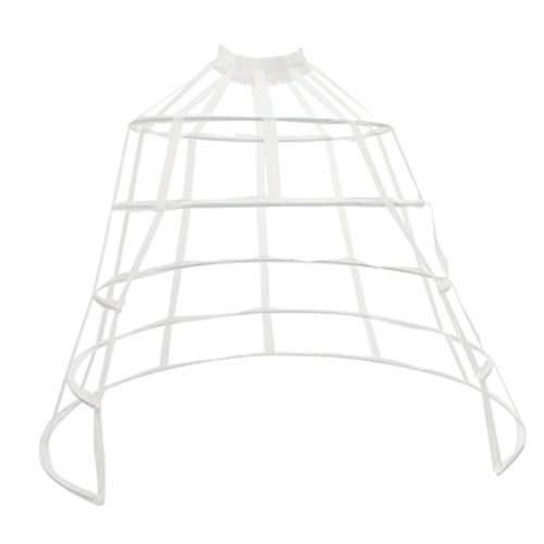 Tubayia Damen Langer Rock Petticoat Unterrock Reifrock Petticoat Crinoline für Hochzeitskleid/Ballkleid/Abendkleid von Tubayia