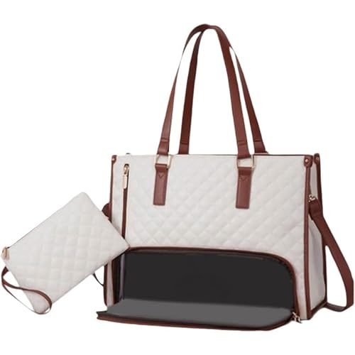 Tubayia Damen Tasche mit isoliertem Mittagsfach Lunchbox Tragbarer Leckdoapel -Laptop Computer Schulterhandtasche für Picknick Tubayia Damen Tasche mit isoliertem Mittagsfach Lunchbox Tragbarer Leckdoapel -Laptop Computer Schulterhandtasche für Picknick von Tubayia