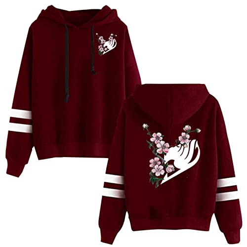 Fairy Tail Japanischer Anime Hoodie Kapuzenpulli Herbst Langarm Streetwear Harajuku Loose Pullover Unisex Fairy Tail Japanischer Anime Hoodie Kapuzenpulli Herbst Langarm Streetwear Harajuku Loose Pullover Unisex von Tuboshu