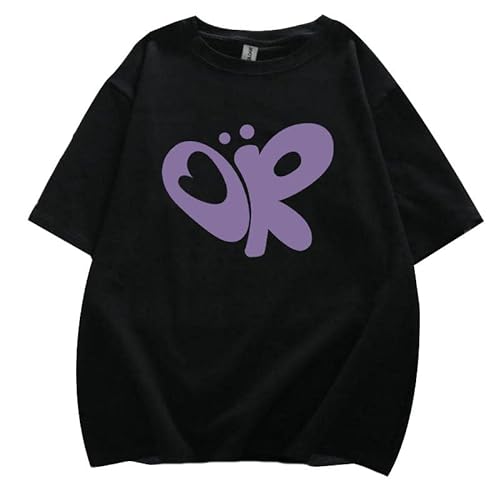 Olivia Rodrigo T-Shirt für Frauen Baumwoll T-Shirt O-Ausschnitt Kurze Ärmel Vintage T-Shirt Top Teenager Mädchen Geschenk von Tuboshu