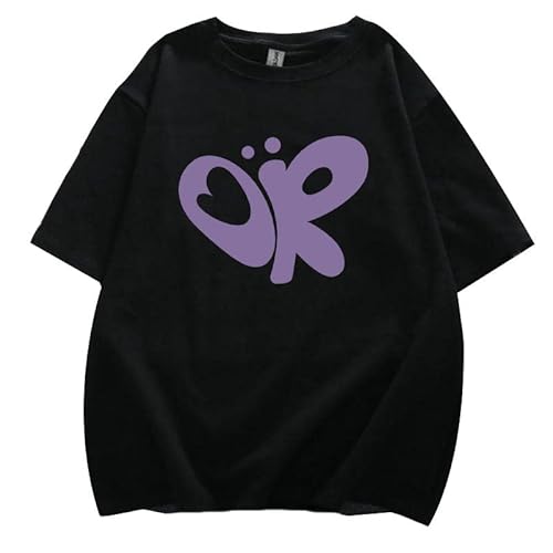 Olivia Rodrigo T-Shirt für Frauen Baumwoll T-Shirt O-Ausschnitt Kurze Ärmel Vintage T-Shirt Top Teenager Mädchen Geschenk von Tuboshu