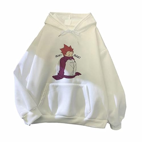 Tuboshu Anime Hoodie Haikyuu Kuroo Bokuto Manga Hoody Damen Herren Kapuzenpullover Mode Streetwear Kapuzen-Sweatshirt Tuboshu Anime Hoodie Haikyuu Kuroo Bokuto Manga Hoody Damen Herren Kapuzenpullover Mode Streetwear Kapuzen-Sweatshirt von Tuboshu