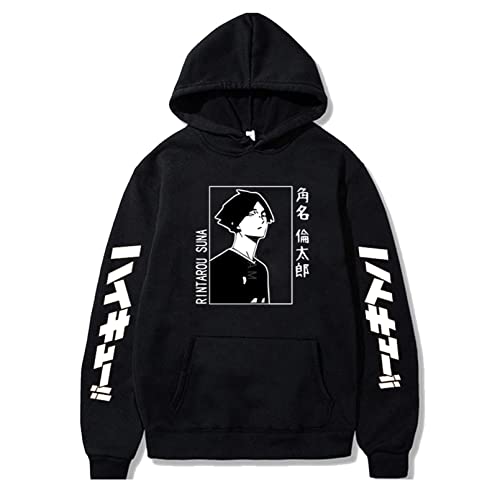 Tuboshu Japanischen Anime Haikyuu Harajuku Rintarou Suna Manga Hoodies Inarizaki Volleyball Club Männer Übergroßen Langarm Sweatshirts Tuboshu Japanischen Anime Haikyuu Harajuku Rintarou Suna Manga Hoodies Inarizaki Volleyball Club Männer Übergroßen Langarm Sweatshirts von Tuboshu