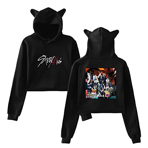 Tuboshu Stray Kids Merch Hoodies Frauen Tops Mode Pullover Sweatshirts Streetwear von Tuboshu