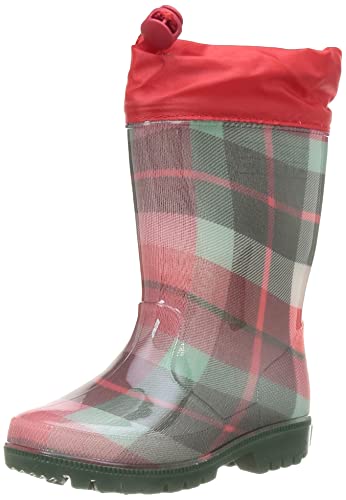 Tuc Tuc Botas DE AGUA Cuadros NIÑA Rojas Highlands FW21 Gummistiefel, rot, 22 EU von Tuc Tuc