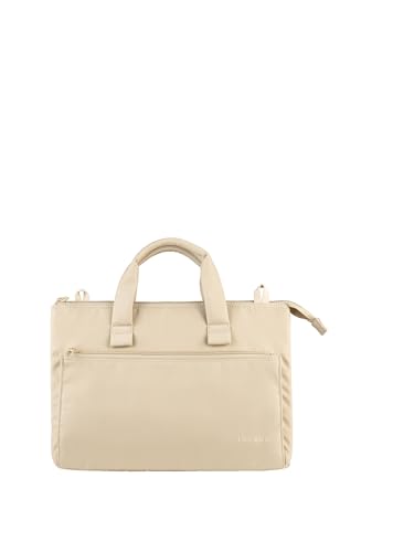 Tucano Damen Handtasche Polyethylene Terephthalate 100% Recycled polyethylene terephthalate 37,5x26,5x5 cm BLAM21314-Beige von Tucano