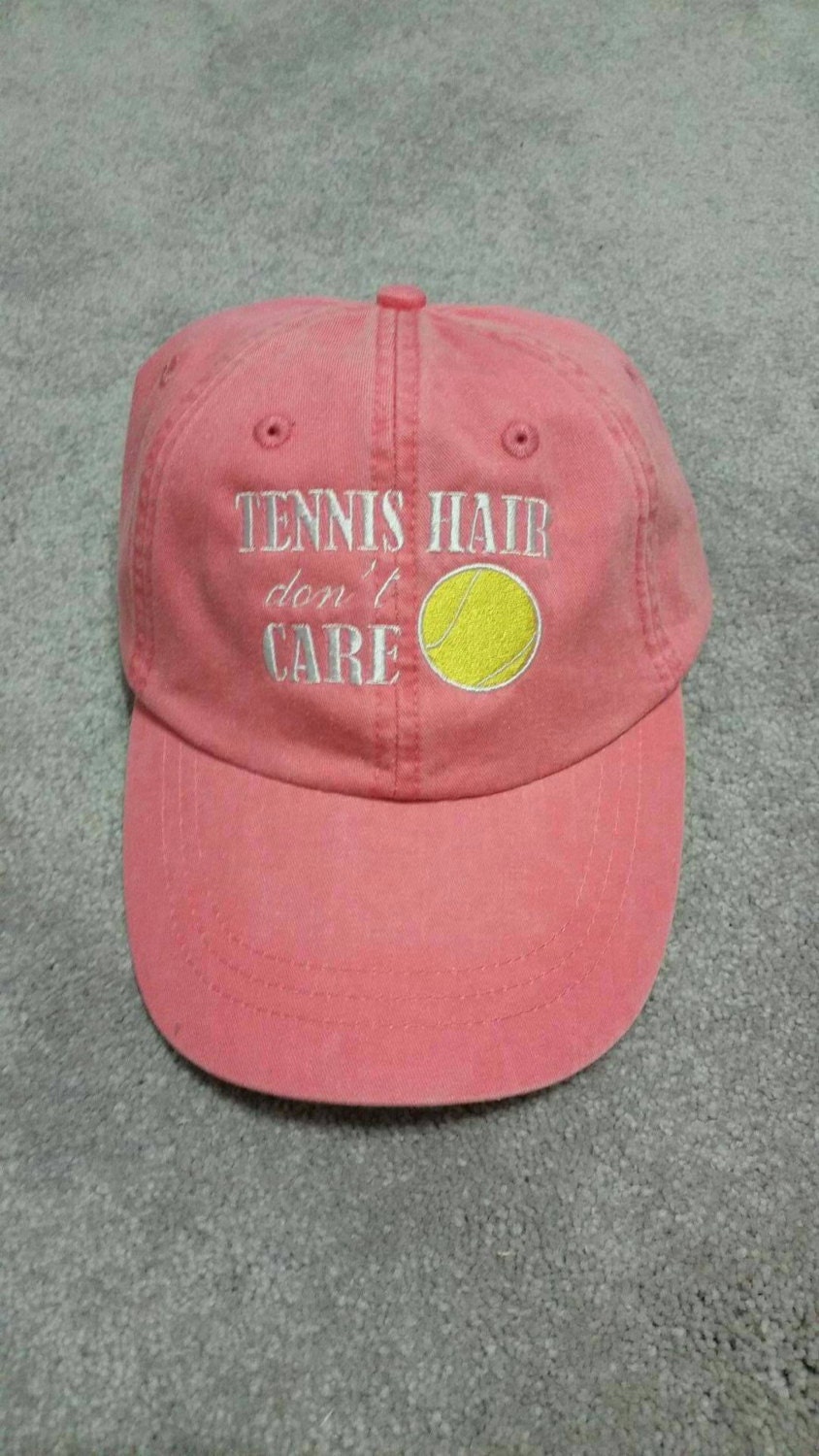 Tennis Haar Keine Sorge Baseball Mütze Tennis Haar Keine Sorge Baseball Mütze von TuckersTinyThreads