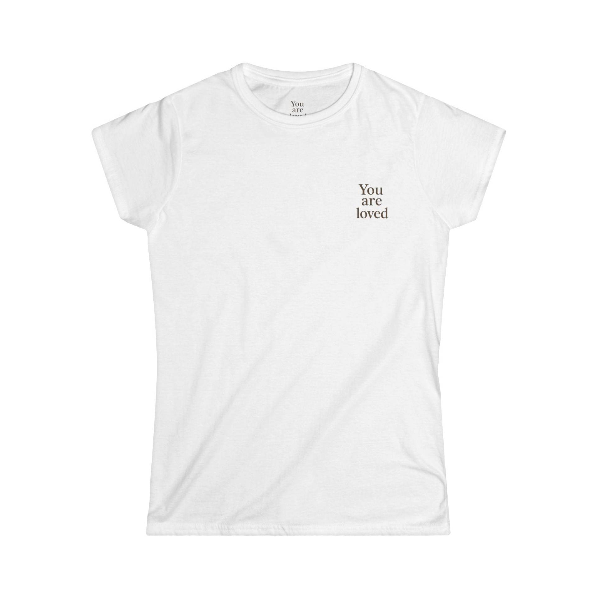 Florales "You Are Loved' T-Shirt Inspirierendes Frauen T-Shirt Florales "You Are Loved' T-Shirt Inspirierendes Frauen T-Shirt von TuckyTs