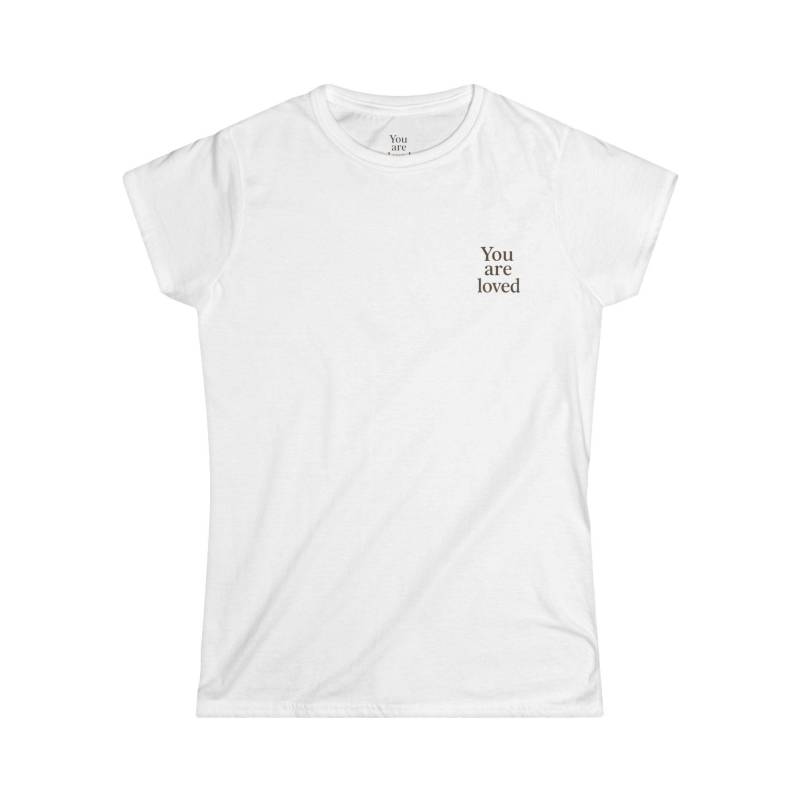 Florales "You Are Loved' T-Shirt Inspirierendes Frauen T-Shirt Florales "You Are Loved' T-Shirt Inspirierendes Frauen T-Shirt von TuckyTs