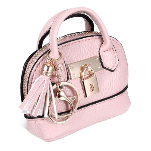 Tucnoeu 1pcs Mini Rucksack Schlüsselanhänger, Mini Tasche Schlüsselanhänger, Kosmetiktasche Klein für Handtasche von Tucnoeu