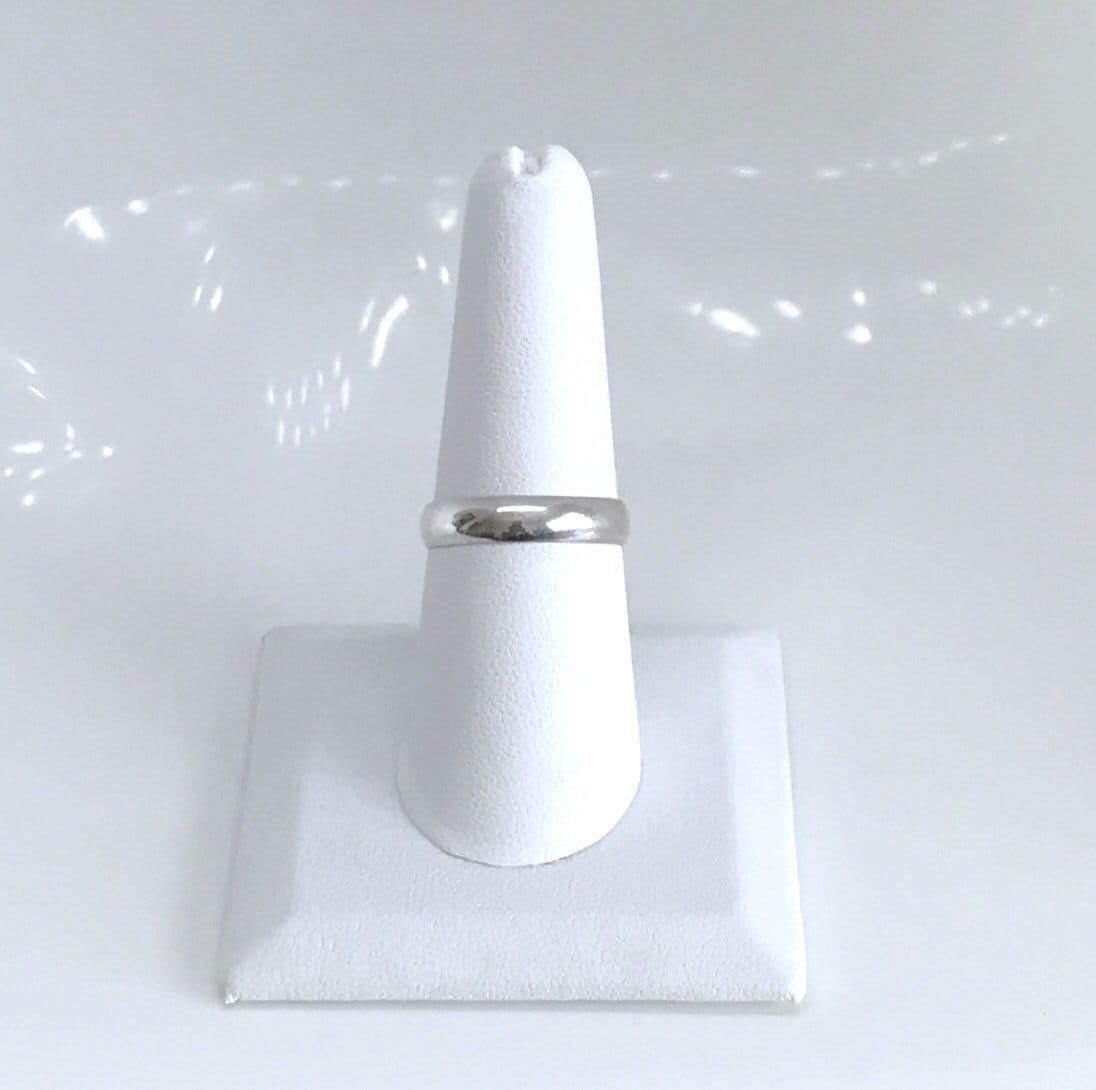 Vintage Schlichter Silber Ehering von TucsonTradingPost