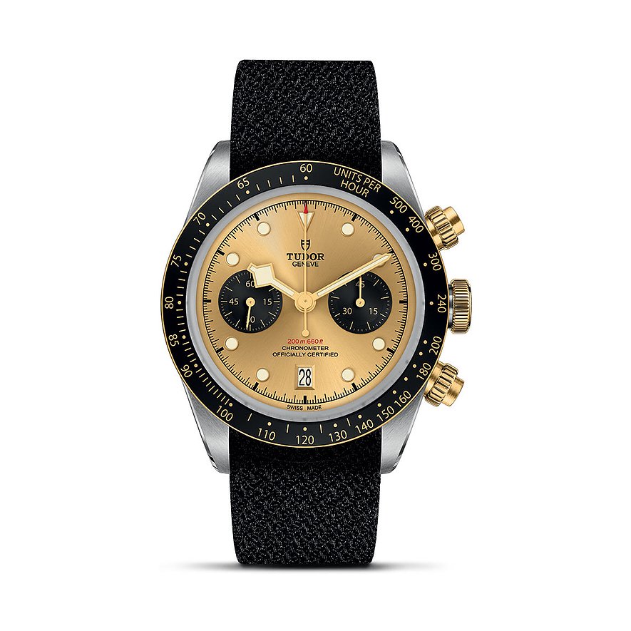 Tudor Herrenuhr Black Bay Chrono S&G M79363N-0006 von Tudor