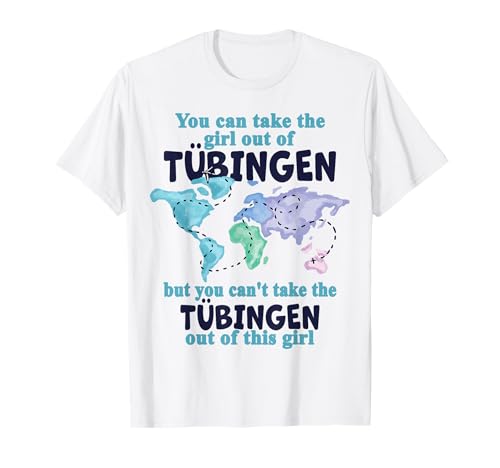 Umzug aus Tübingen - Stolzes Mädchen aus Tübingen T-Shirt Umzug aus Tübingen - Stolzes Mädchen aus Tübingen T-Shirt von Tübingen Home City - Tübingen Outfits & Designs