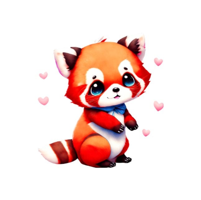 Farbenfrohes Bügelbild Kleiner Süßer Fuchs von TuedeltrineHandMade