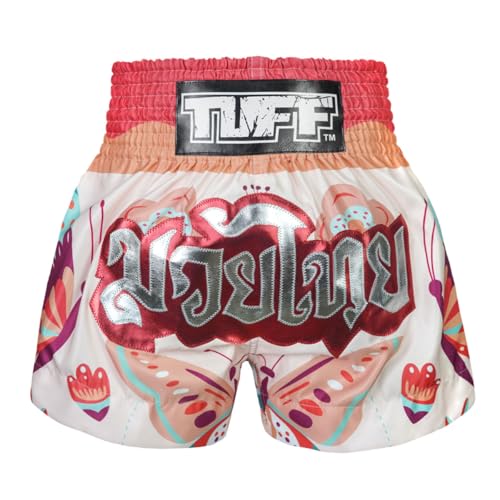 Tuff Sport Muay Thai Shorts Boxshorts Traditionelle Stile MMA Workout Kickboxen, Tuf-ms679-pnk, Groß von Tuff Sport
