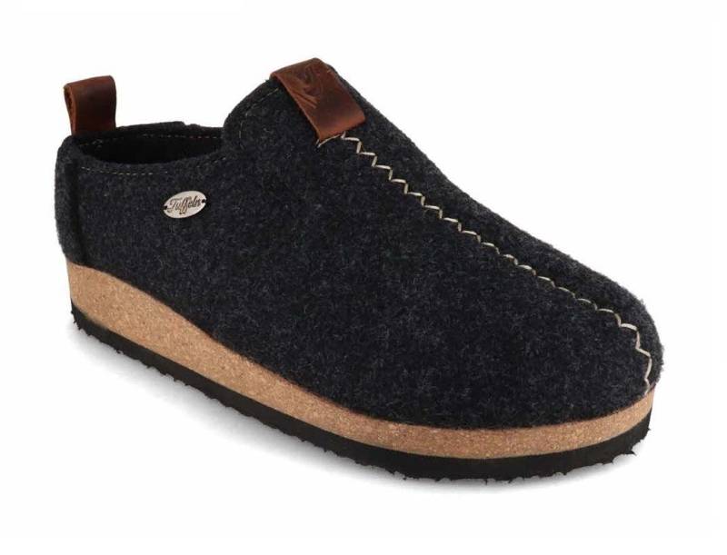Tuffeln Filzclogs mit Korkfußbett Heimkehr Hausschuh modernes Design von Tuffeln