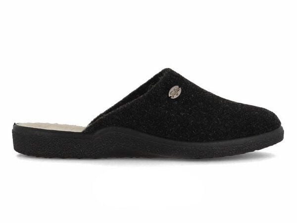 Tuffeln Erzgebirge Pantoffeln 'Klassik' offene Hausschuhe mit Woll-Innenfutter von Tuffeln