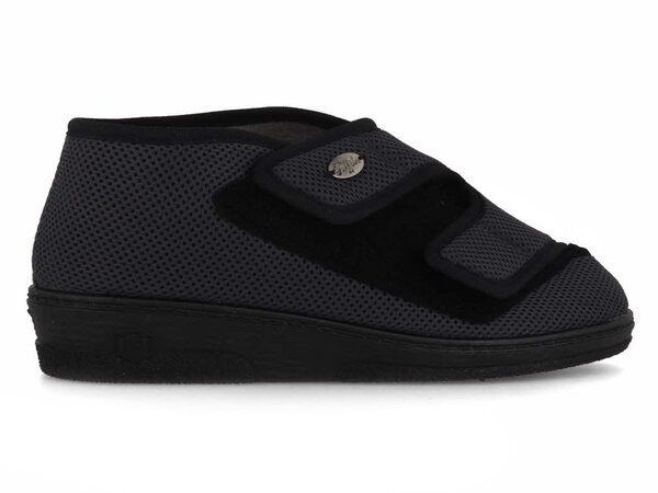 Tuffeln Vegane Verbandschuhe "Balsam" mit zwei Klettverschlüssen aus antiviralem 3D-Stretch Tuffeln Vegane Verbandschuhe "Balsam" mit zwei Klettverschlüssen aus antiviralem 3D-Stretch von Tuffeln