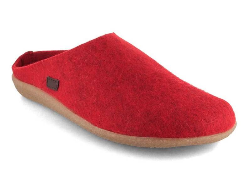 Tuffeln vegane Filzpantoffeln aus recyceltem PET für Damen und Herren Hausschuh mit Wechselfußbett von Tuffeln