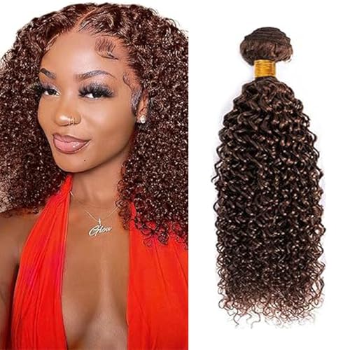 Tuheerst 34 Inch Water Wave Human Hair Bundles #4 Chocolate Brown Menschliches Haar Human Hair Extensions Unprocessed Echthaar Tressen Double Weft Remy Hair for Woman 100g/pc von Tuheerst