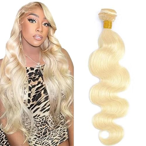 Tuheerst Blonde Human Hair Bundles Body Wave Echthaar Tressen Brasilianische #613 Brasilianische Haare 100% Unprocessed Virgin Hair No Smell No Tangle for Woman Single Bundle 26 Zoll Tuheerst Blonde Human Hair Bundles Body Wave Echthaar Tressen Brasilianische #613 Brasilianische Haare 100% Unprocessed Virgin Hair No Smell No Tangle for Woman Single Bundle 26 Zoll von Tuheerst
