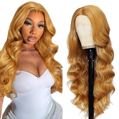 Tuheerst Body Wave Human Hair Wig Echthaar Perücke Damen Blonde 4X4 Lace Brasilianisches Echthaar Glueless Wear and Go 100% Unprocessed Brazilian Virgin Hair No Smell for Woman 22 Zoll Tuheerst Body Wave Human Hair Wig Echthaar Perücke Damen Blonde 4X4 Lace Brasilianisches Echthaar Glueless Wear and Go 100% Unprocessed Brazilian Virgin Hair No Smell for Woman 22 Zoll von Tuheerst
