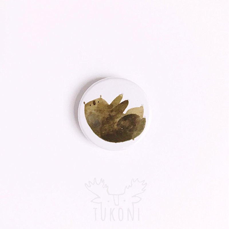 Bärenbutton Süßer Bären Anstecker Bär Pin Buttons Anstecknadel Pins Bärenliebhaber Geschenk Für Freund Bärenschmuck Bären-Accessoires Bärennadel von TukoniTribe
