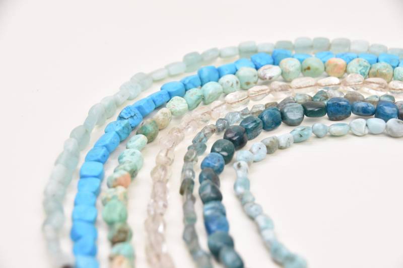 The Pebble Duet-A Necklace + A Hatband ~ Handgesponnenes Seil Armband Fußkette Halskette Vielseitig Einsetzbar Minimalistisch Boho von TulaBlueROPE