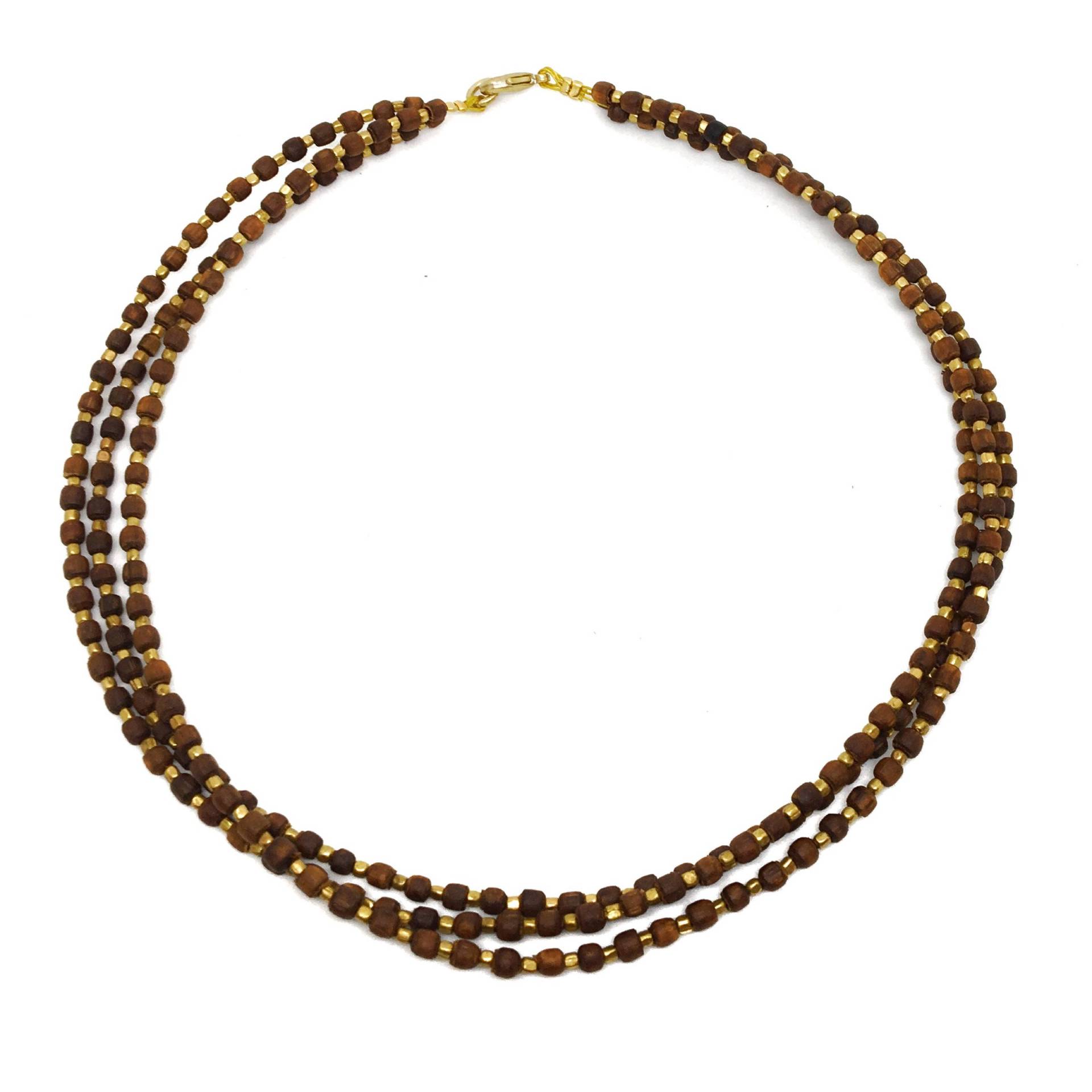 3 Runden Hari Tulasi Tulsi Halskette von TulasiMaharani