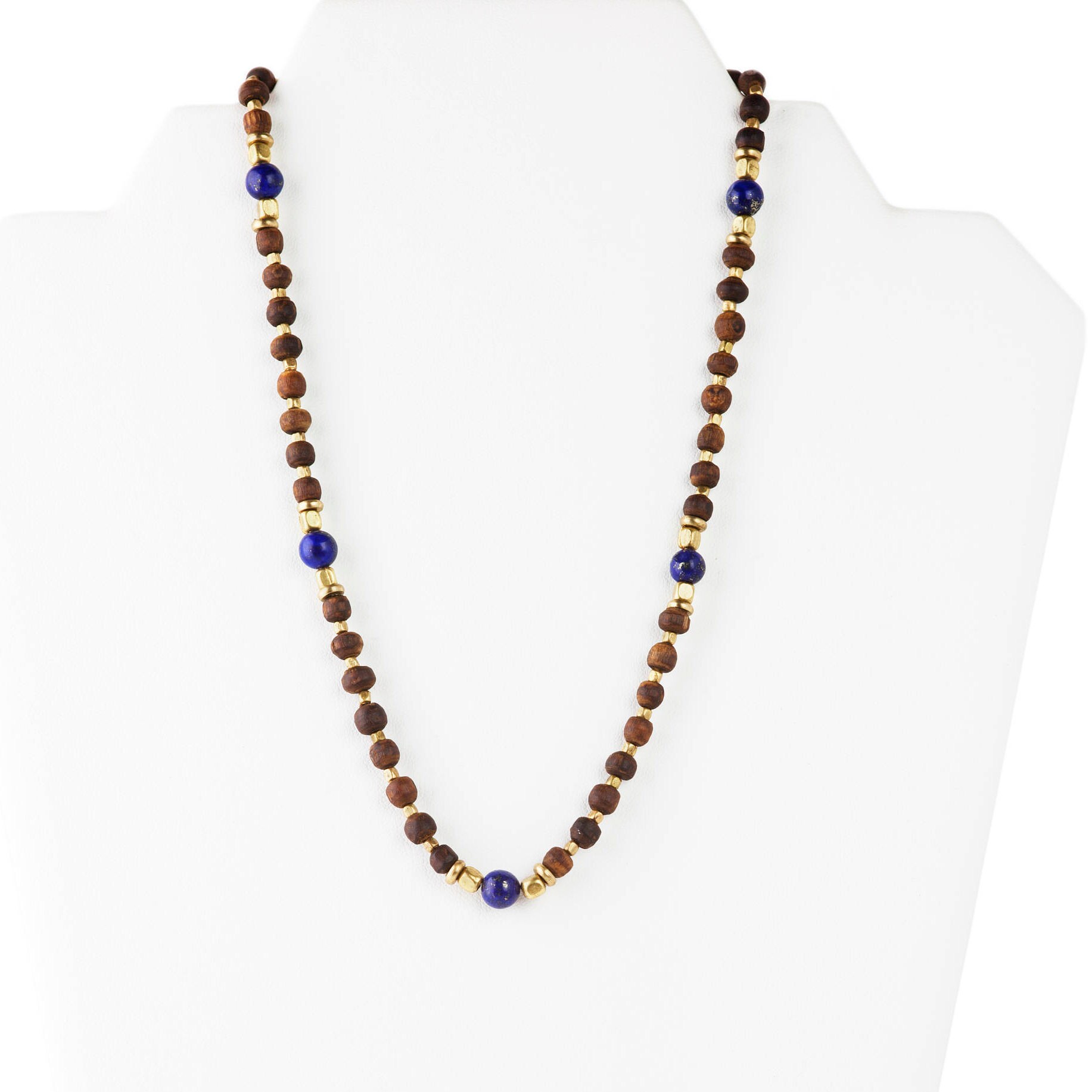 Nitai Tulasi Messing Und Lapis Oder Rosa Jade von TulasiMaharani