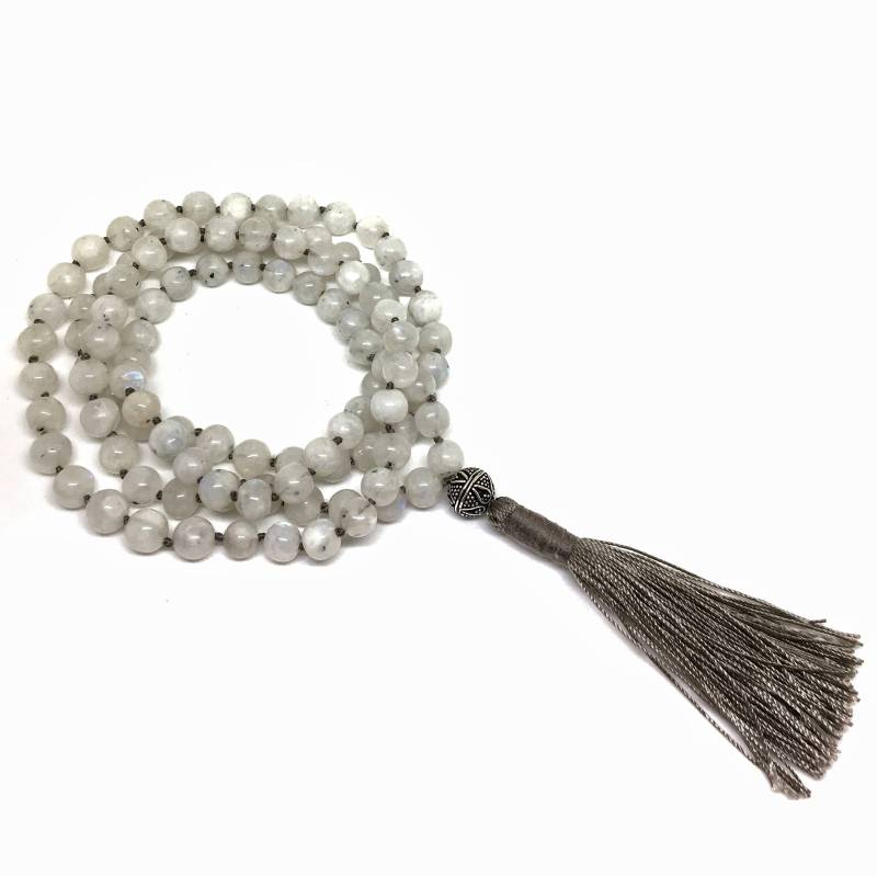 Patience 108 Mondstein Mala von TulasiMaharani