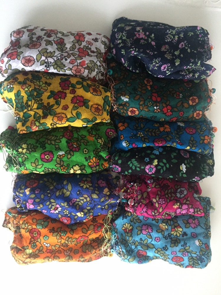 Perlen Blumen Schal Vielseitige Haar Accessoire von TulipPretty