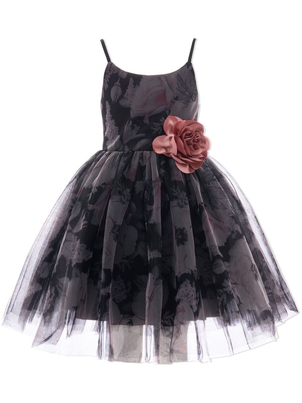 Tulleen Montebello Rosebud Kleid - Schwarz von Tulleen