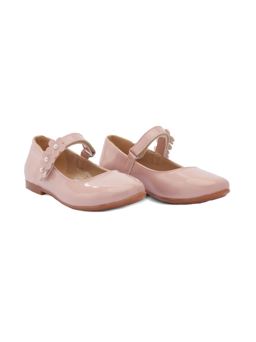 Tulleen Ballerinas mit Riemen - Rosa von Tulleen