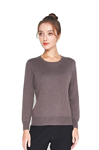 Frauen Casual Kaschmir Shirt Warm Unterhemd Braun M von Tulpen