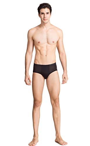 Tulpen Herren Reiner Seide Boxershorts Maennlich Sport Shorts Schwarz M von Tulpen
