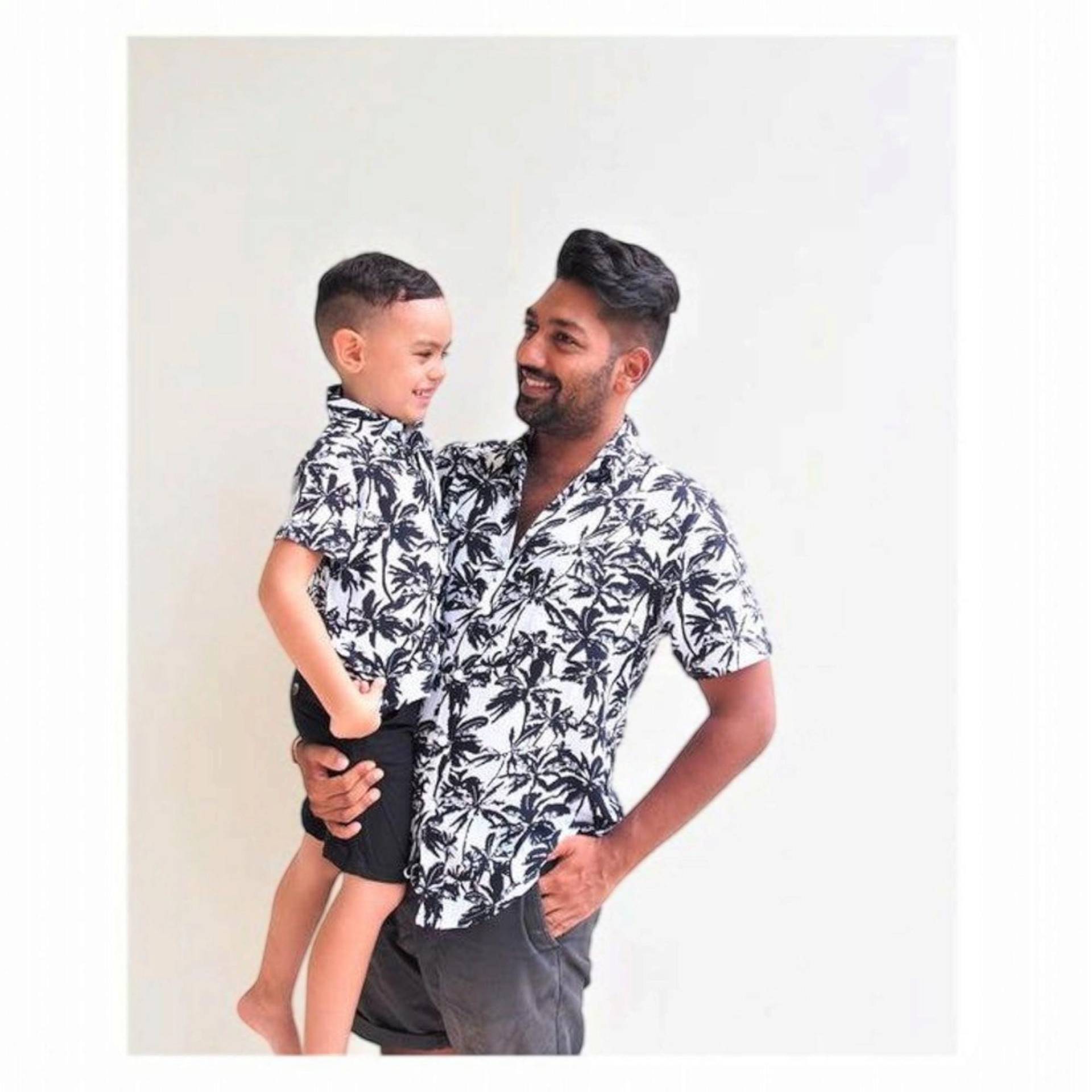Vater Und Sohn Passende Hemden - Hawaiihemd, Outfit, Hawaiihemden, Hemden, Outfits, Geschenk Für Ihn von TuluaWear