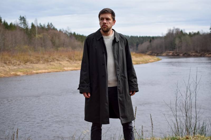 Vintage Schwarzer Duster Mantel 90Er Jahre Midi Mantel, Herren Medium von TumbleweedsATTiTUDE