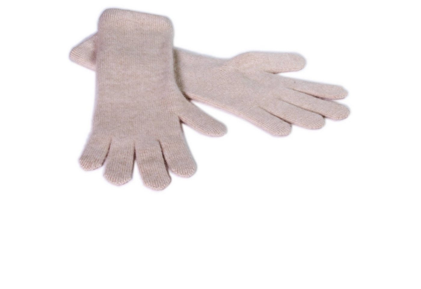 Tumelo Strickhandschuhe Handschuhe 100% Kaschmir DamenBeige von Tumelo