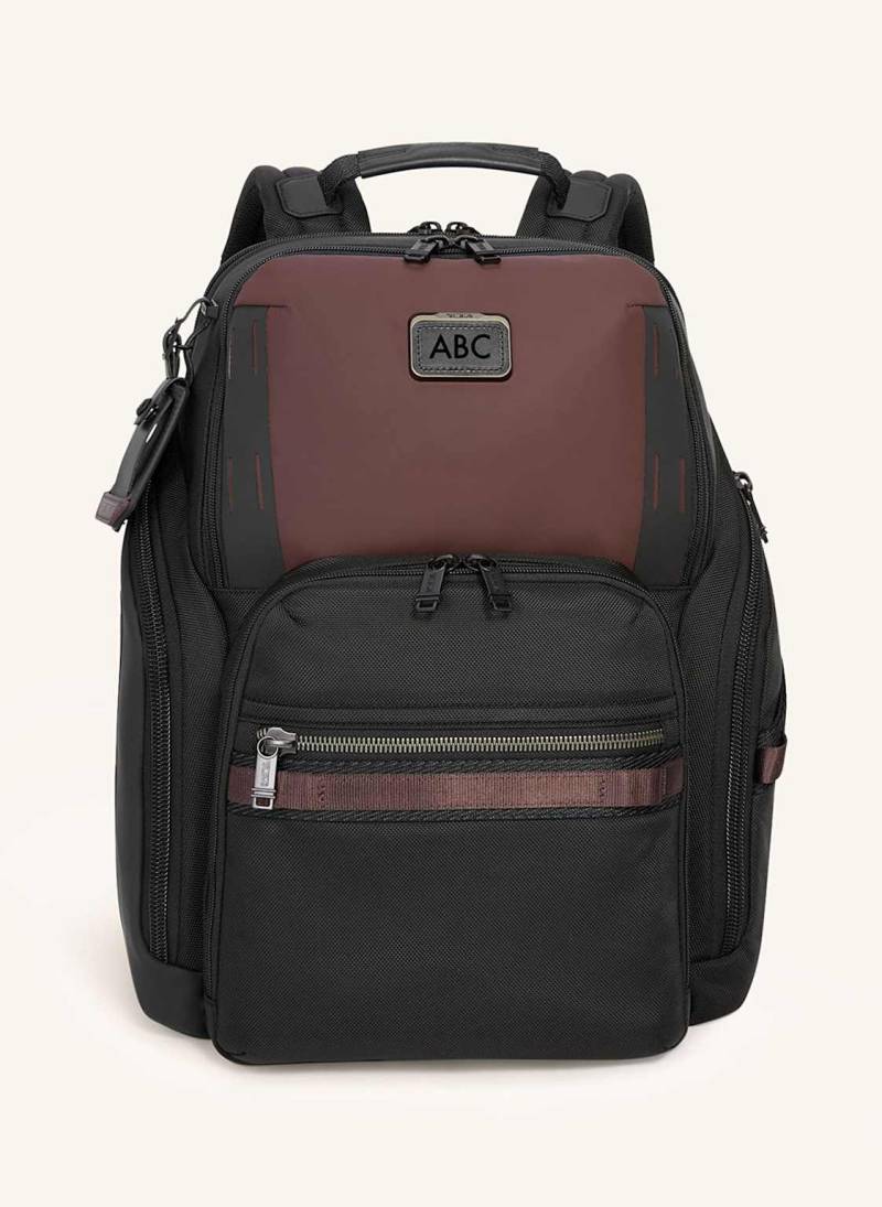 Tumi Alpha Bravo Rucksack Search Backpack Mit Laptop-Fach rot von Tumi