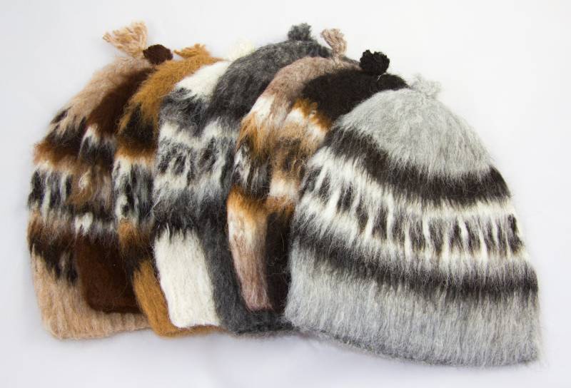 Handgestrickte Alpaka Rundmütze Aus Bolivien - Unisex Handgestrickte Alpaka Rundmütze Aus Bolivien - Unisex von TumiaLAC